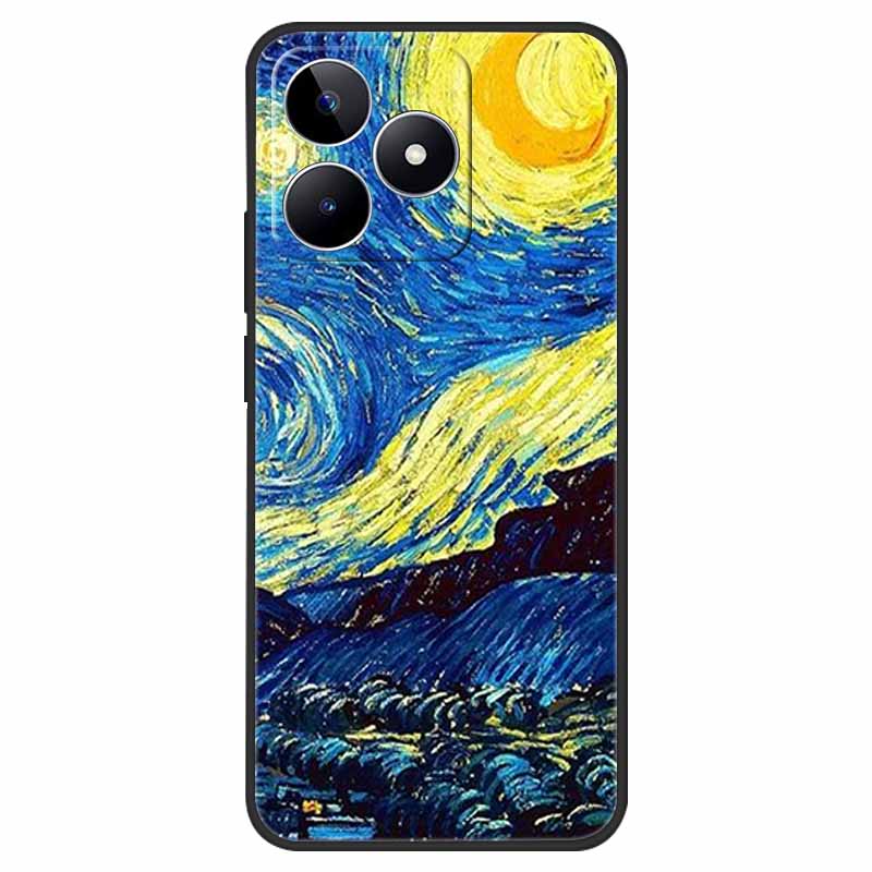 For Realme C53 Case Shockproof Soft silicone TPU Back Cover For OPPO Realme C53 4G Phone Cases Cartoon RealmeC53 C 53 2023