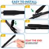For Nissan Qashqai Dualis J10 2006-2013 2007 2008 2009 2010 2011 Wiper Front Wiper Blades Windshield Windscreen Window 24"+16"