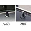 4Pcs Car Modified for BMW Car Door Lock Pin Cover Door Bolt Decorative Cap Carbon Fiber