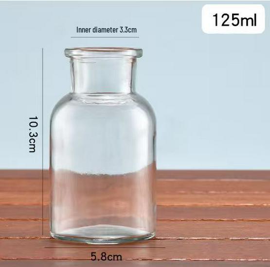 DIY Cork Star Wishing Drift Bottle - Clear Glass Ocean Lucky Star Bottle