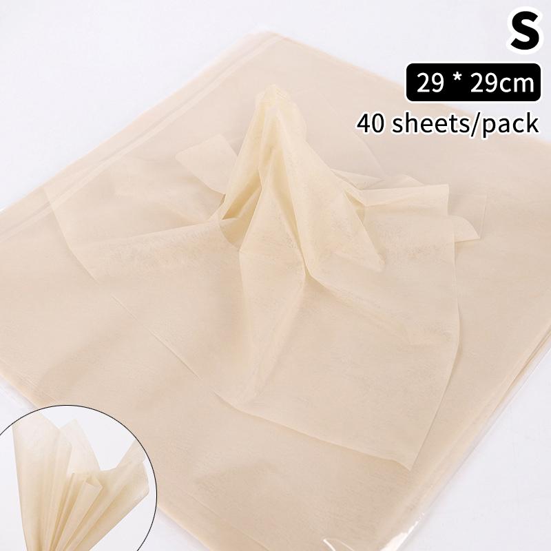 40 Pcs Milk Cotton Tissue Paper Florist Flower Wrapping Paper Diy Handmade Bouquet Crafts Gifts Packaging Wedding Party Supplies