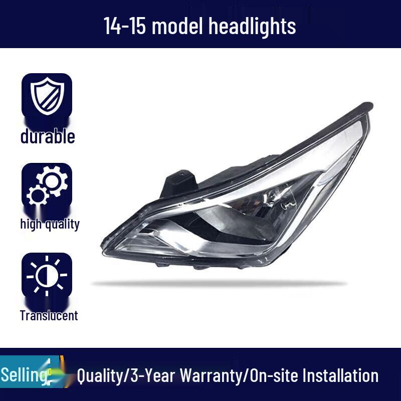 Headlight Outer Shell for 08-16 Hyundai Verna - High/Low Beam