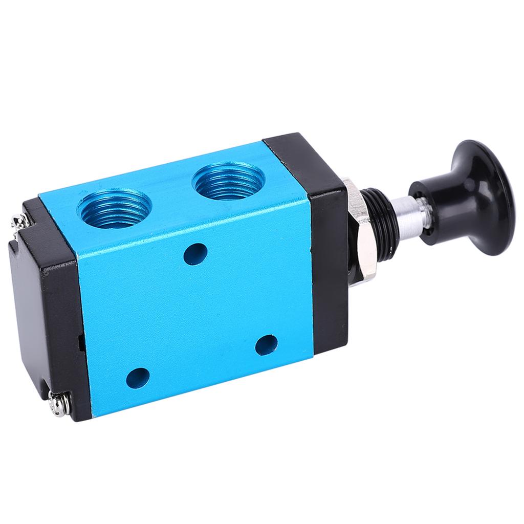 1Celsius4 inch two-position three-way hand valve for compressed , manual control direct acting, aluminum alloy structure, tight and firm connection