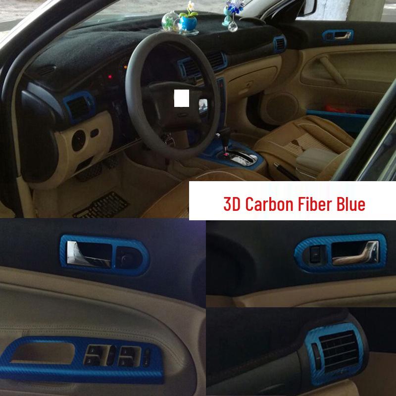 01-05 Passat B5 Interior Carbon Fiber Shift Console Sticker