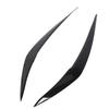 1 Pair Headlight Eyebrow Left Right Front Headlamp Eyelid Cover Trim Fit for 1 Series F20 Facelift