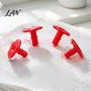 Feeder Replacement Flowers Set 8Pcs Hummingbird Flowers, Bee-Proof Silicone Feeding Ports, Universal Outdoor Parts Easy Clean