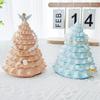 Delicate Christmas Tree Silicone Mold DIY Geometric Jewelry Holder Molds Aromatherapy Soap Casting Mould Handmade Gift