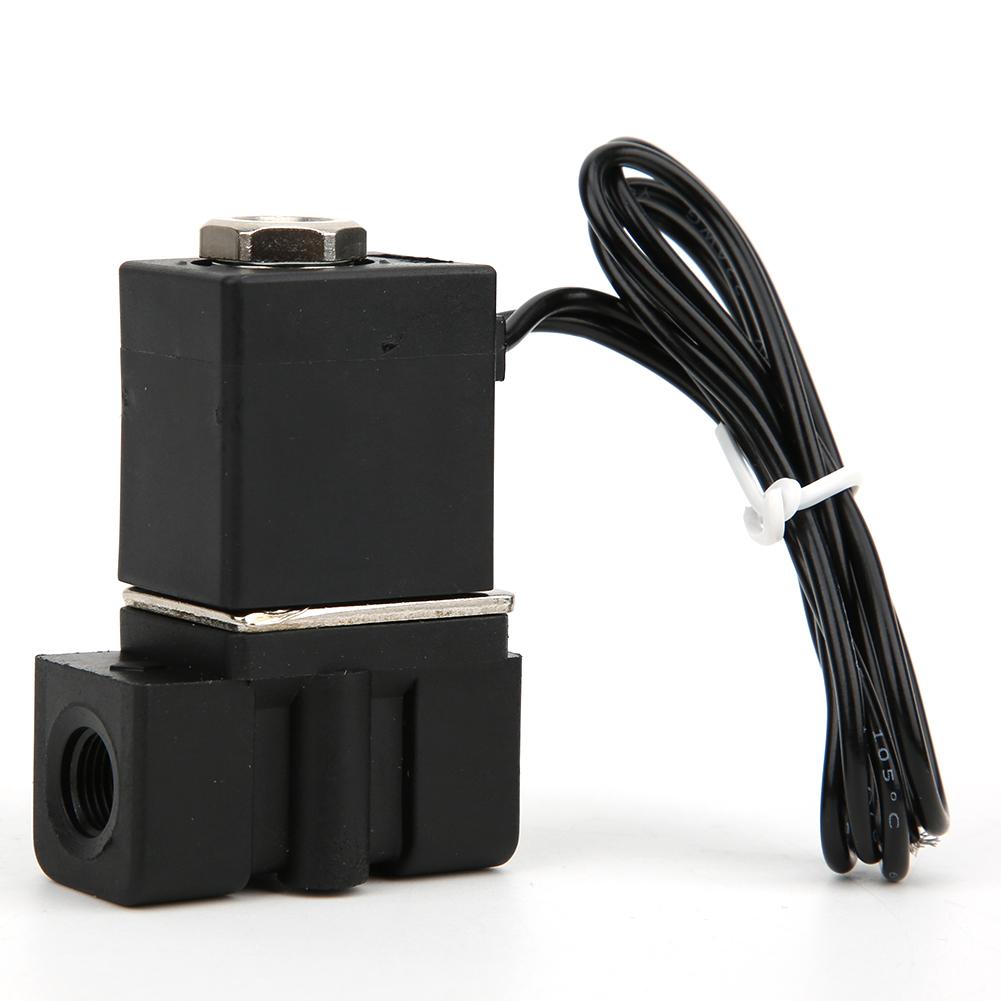 Schnell Ansprechendes Kunststoff Elektrisches Magnetventil 110V 2 Positionen 2 Wege Luft Wasser Öl