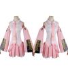 Mikuuu Virtual Singer Pink Cosplay Costume Performance Suit Cos Mi Kuu Regular Pink Wig Girls Spring Sara for Halloween