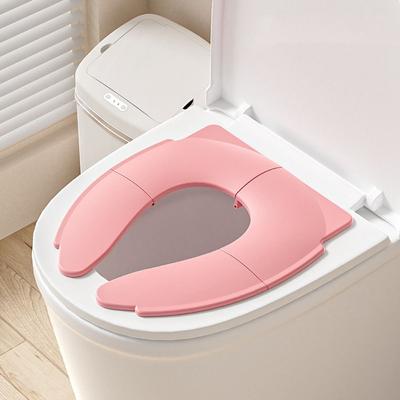 Universales Baby-Toilettensitzpolster Spritzwassergeschützt Faltbare Töpfchenmatte für Jungen Mädchen