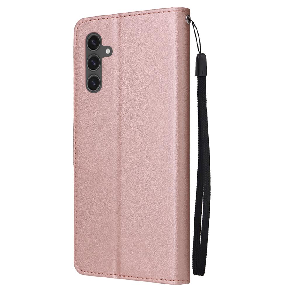 For Samsung Galaxy S24 FE Case 3 Card Slots Wallet PU Leather Phone Cover