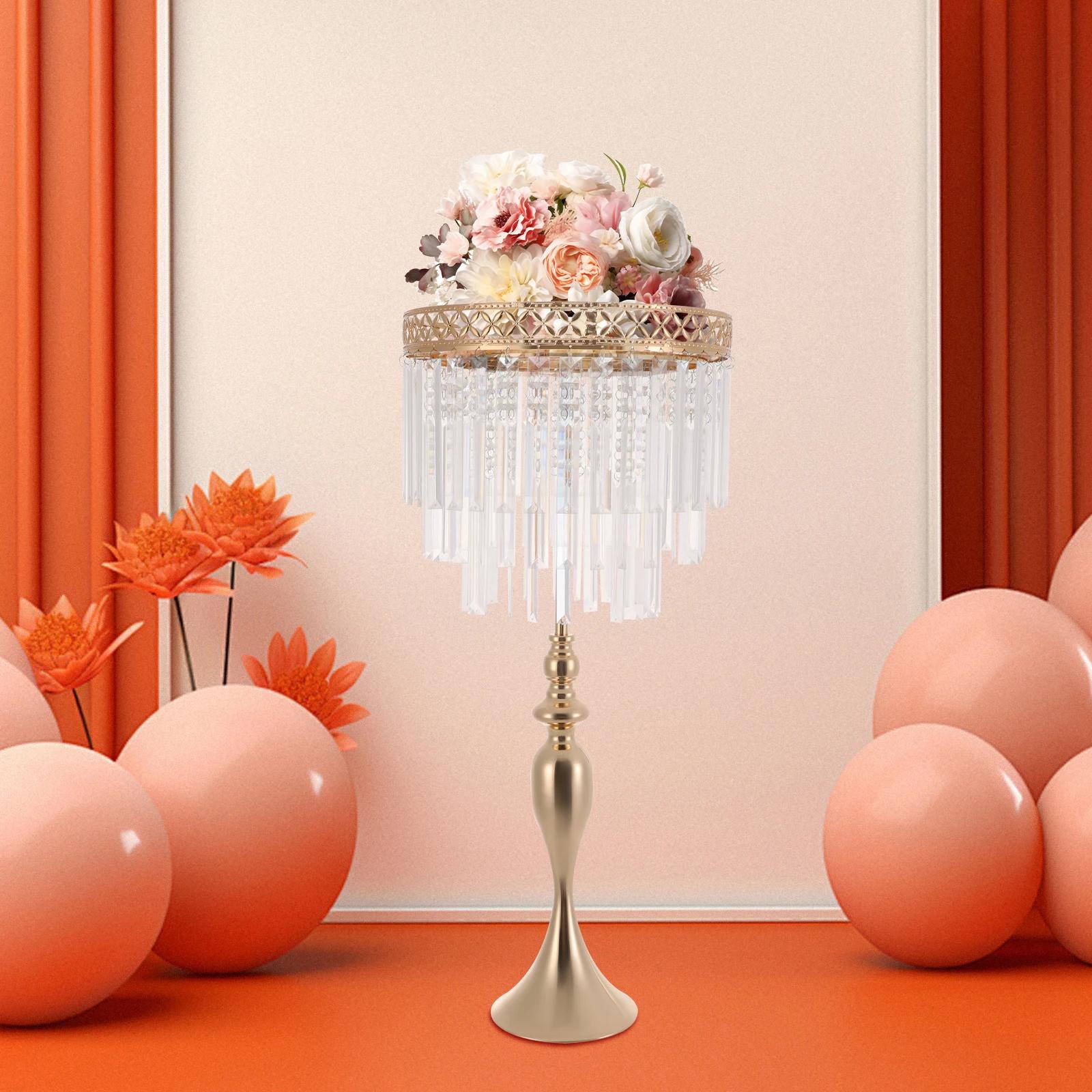 

Подставка для цветов на свадьбу, Хрустальная подставка для цветов, Свадебное украшение, Подставка для цветов United States