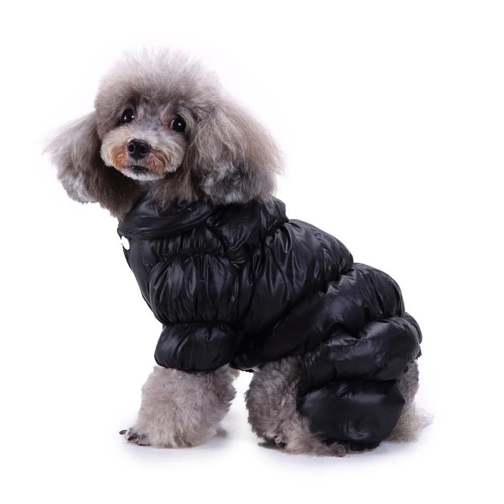 Abbigliamento autunnale e invernale per cani domestici giacca imbottita ispessita abbigliamento a quattro zampe antivento e caldo abbigliamento invern