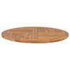 Massive Teakholz Tischplatte Rund 2,5 cm 90 cm