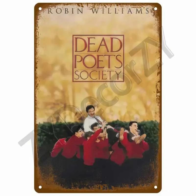 Metal Vintage Poster Tin Sign Decoration Retro Movie Metal Sign Plaque For Man Cave Bar Painting Cinema Wall Art Home Decor Film