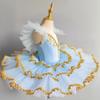Girls Ballet Dress Children Professional Swan Lake Performance Clothes Pancake Tutu Princess Dress Leotard Party Ballet Skirt