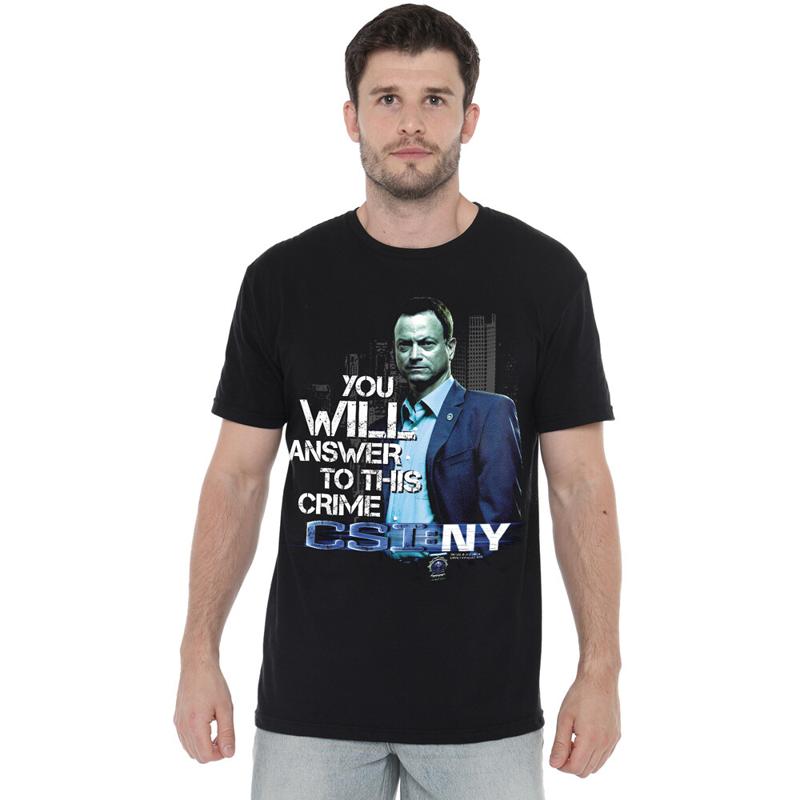 Csi Ny You Will Answer T Shirt S 2Xl Black S