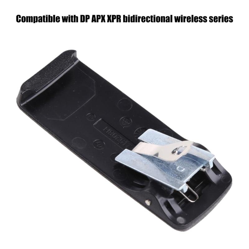 2 Way Radio Rear Back Clamp Walkies Talkie Belt Clip for Radio DP3400 DP3600 DP4400 DP4600 DP4800 DP3661e