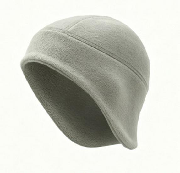 Warme Radmütze: Fleece-Ohrenschutz-Wintermütze zum Skifahren, Laufen & winddichten Radfahren