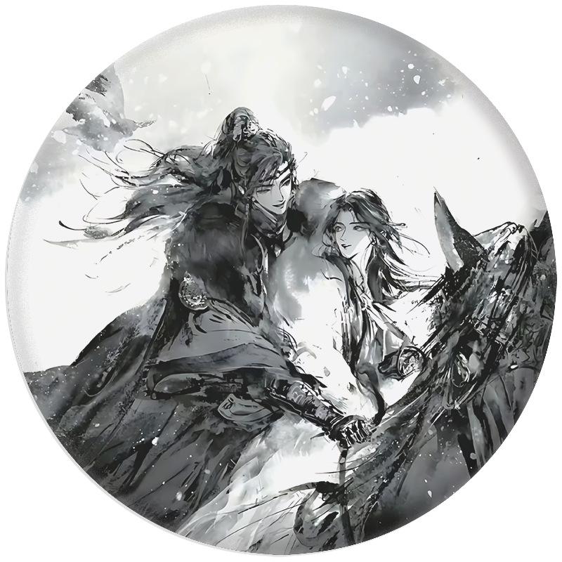 Jiang Jin Jiu Season 4 Anime Tinplate Badge - 2D Millet Pin Gift
