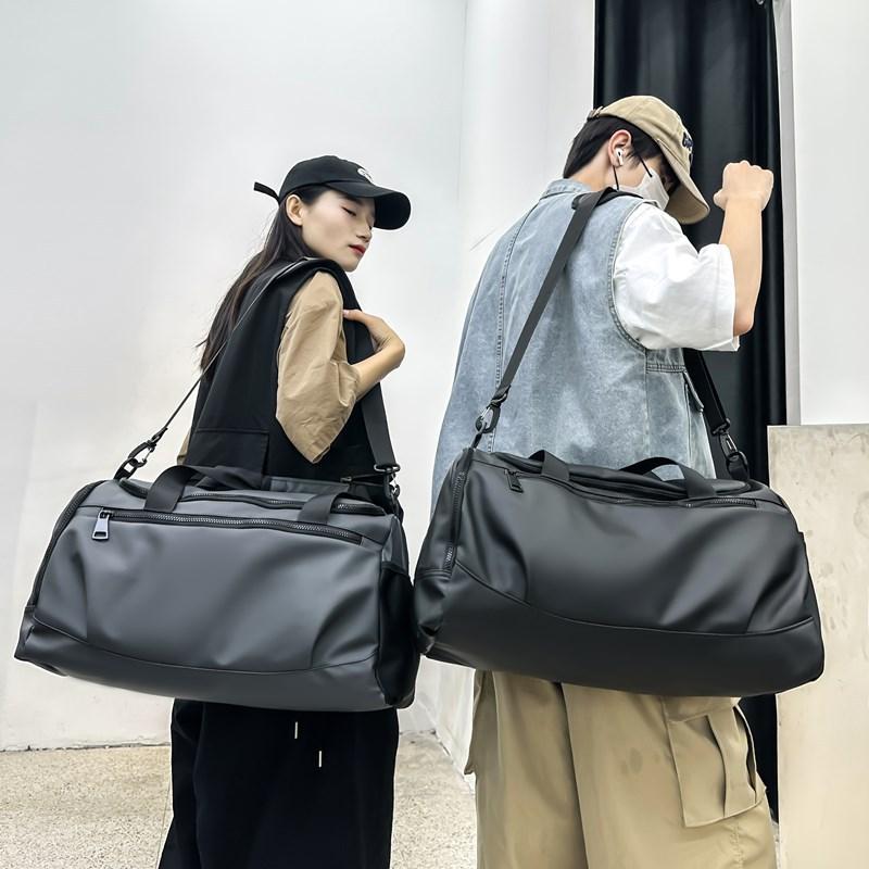 New sports fitness bag men's basketball equipment backpack business trip travel bag super large capacity luggage