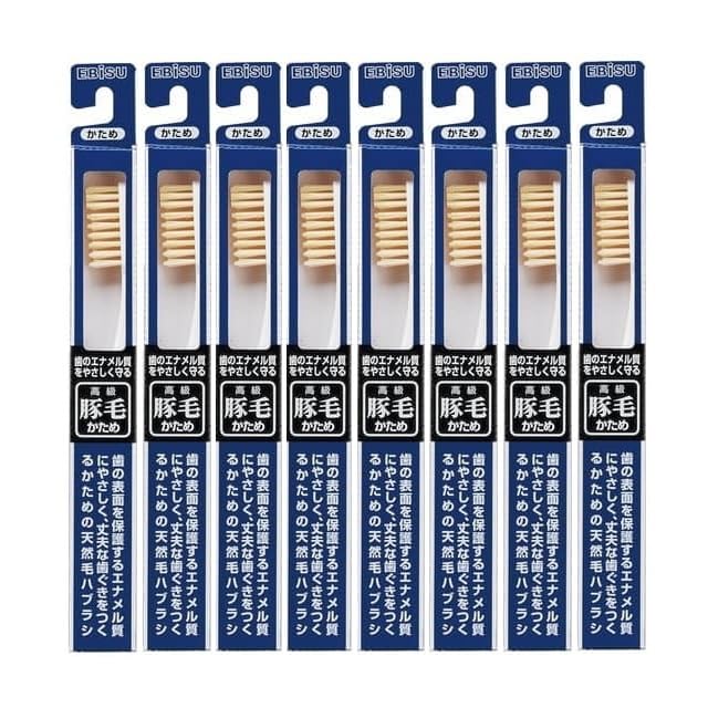 

Зубная щетка Ebisu из свиной шерсти 350 [набор 8]