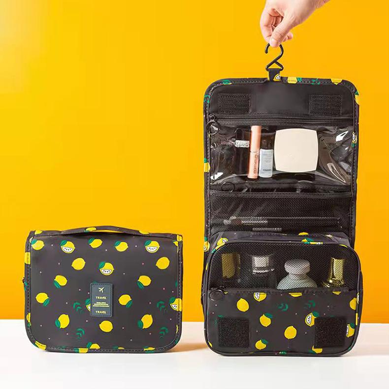 Travel Wash Bag Waterproof Large-capacity Cosmetic Bag Out Portable Storage Dry and Wet Separation Hanging Handbag