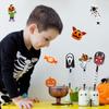 60P Pumpkin Sticker Pack Spoof Themes Waterproof Vinyl Halloween Sticker Set for Skateboard Laptops Decals Set