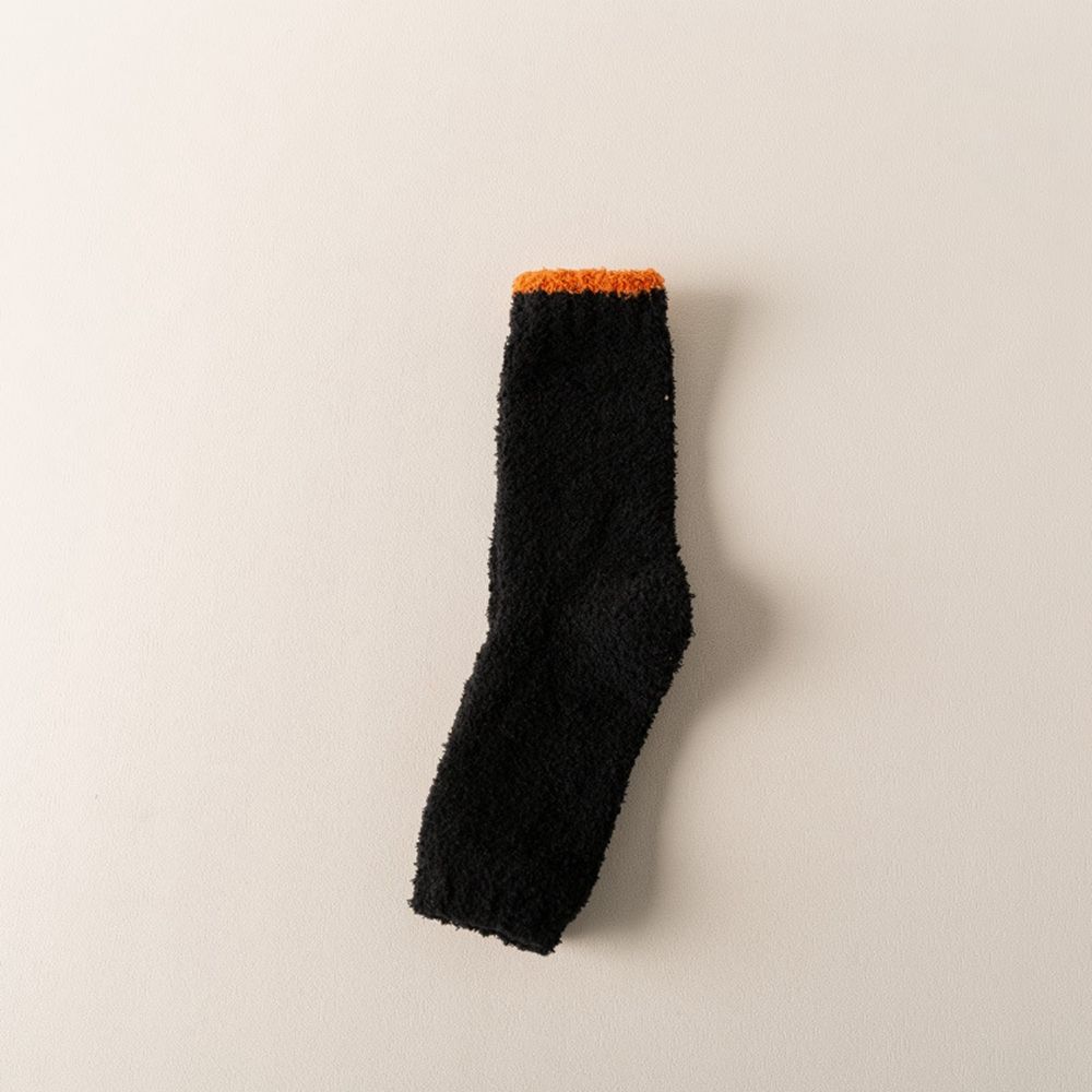 Autumn Girls Foot Cover Lolita Coral Fleece Socks Women Hosiery Knee Protection Knitted Leg Warmers