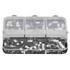 2 Box Flat Back Rhinestones 6 Grid DIY Fashionable Square Rectangular Nail Art Rhinestones