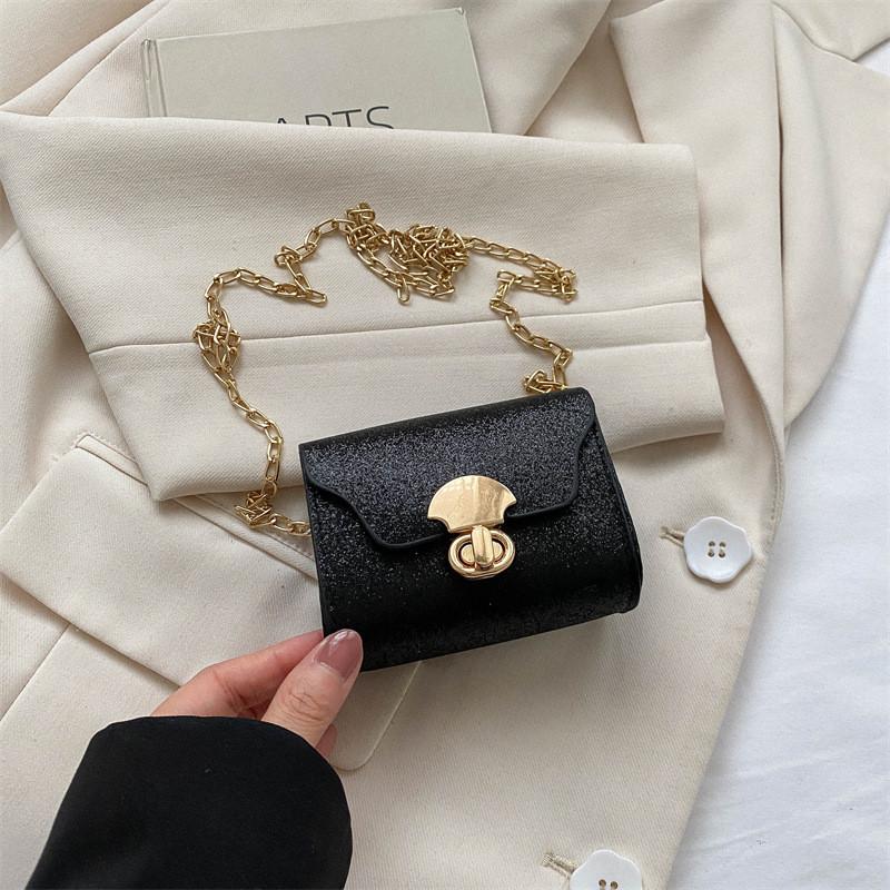 Chic Street Fashion Pu Leather Small Square Bag With Stitching Detail For Daily Use