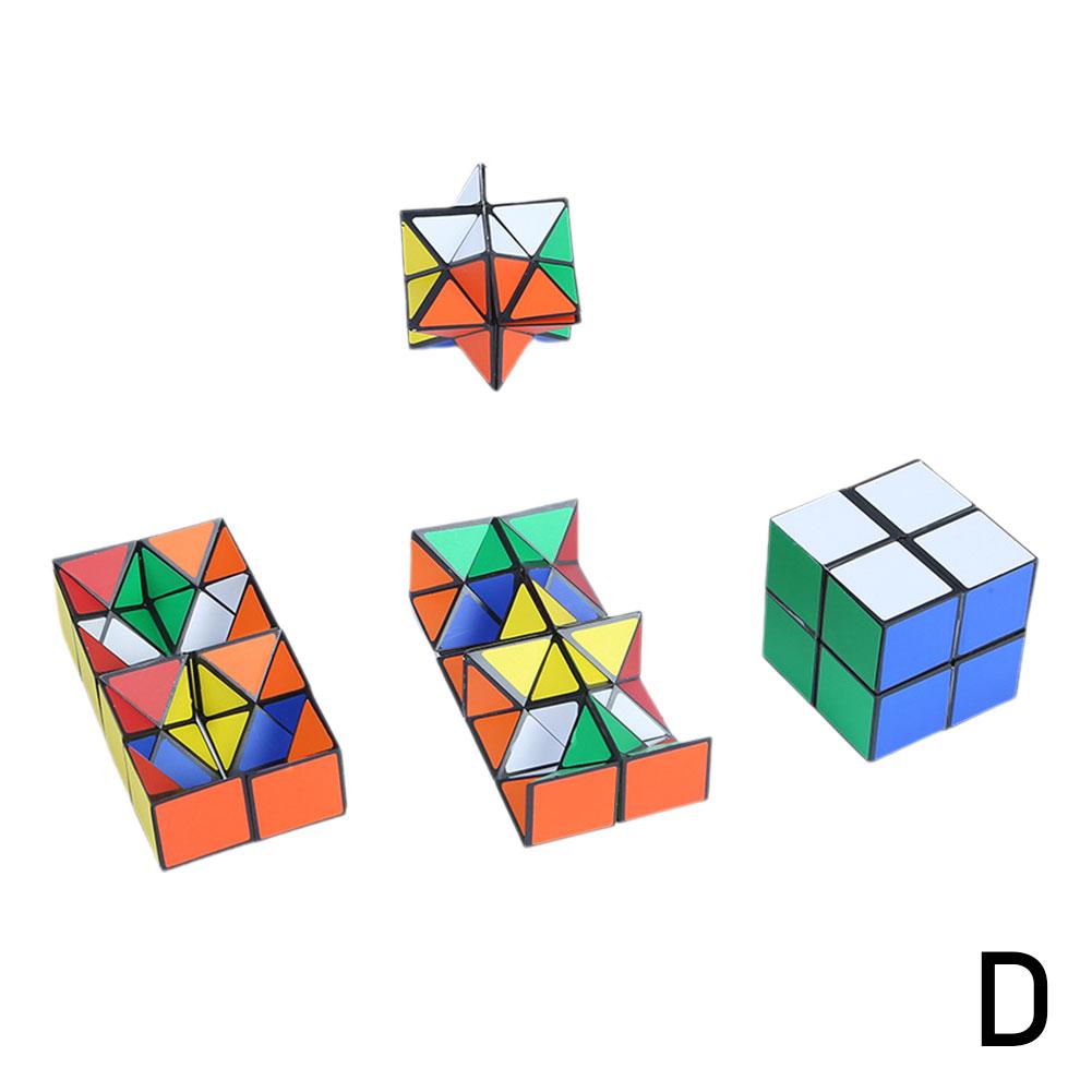 Creative Star Geometric Magnetic Cube Versatile Infinite Antistress Anxiety Desk Toy Abs Material Waterproof Magic Cube