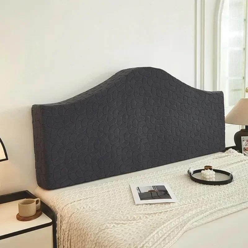 120/150/180/200/220cm Full-inclusive Bedhead Cover Solid Color Bedside Backrest Protection Headboard Dust Cover Bedroom Decor