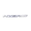 HYBRID new old style logo for Lexus ES200 GS350 RX NX300 GX LS CT Hybrid body refit accessories side door rear trunk labelimg mv3