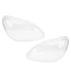 1Pair Headlamp Lens Cover Transparent Left Right Front Headlight Lens Cover Replacement for Benz W220 S600 S500 S350
