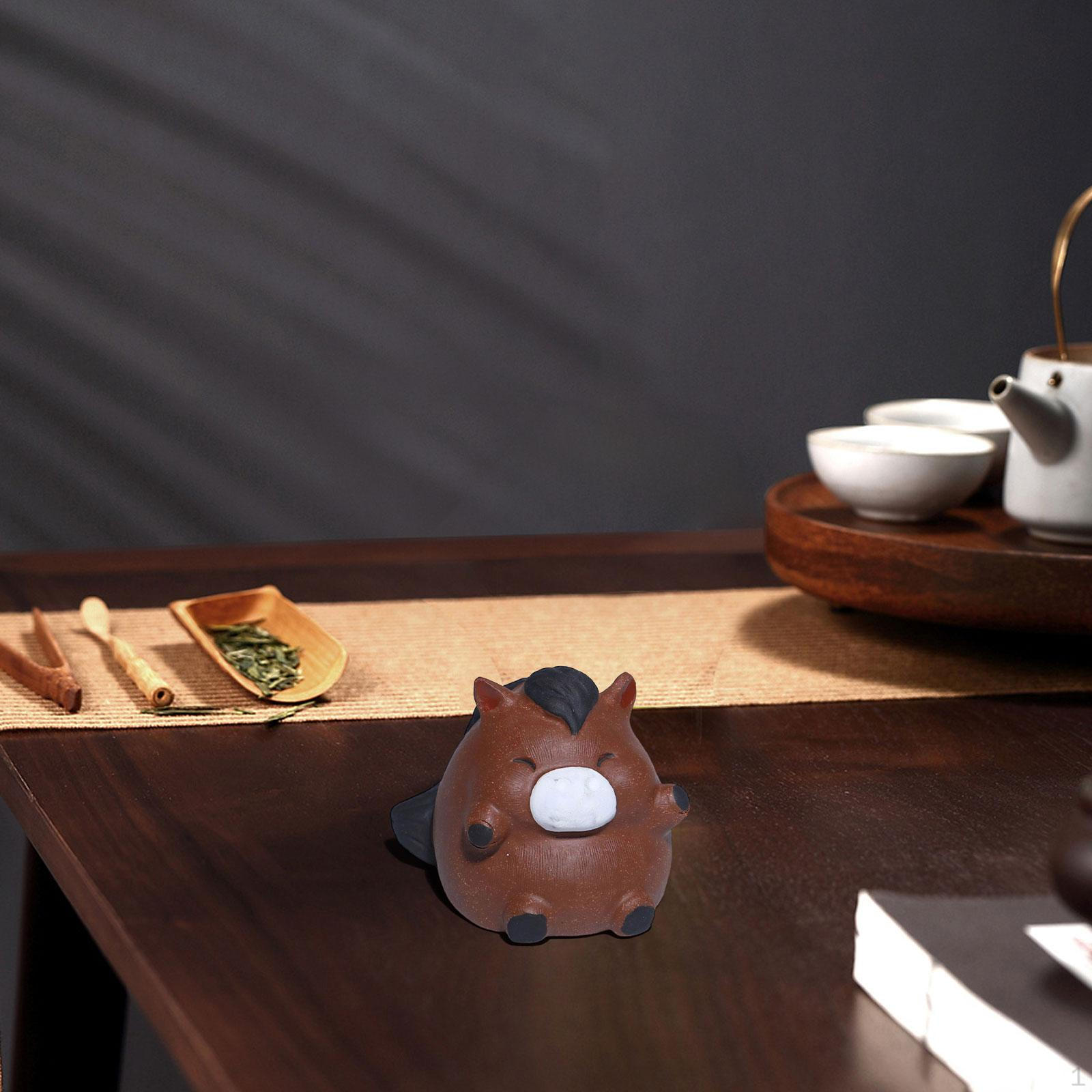 

Лошадь Мини Статуэтка Настольное Украшение Чайный Питомец Универсальная Креативная Маленькая Скульптура Миниатюрная Фигурка