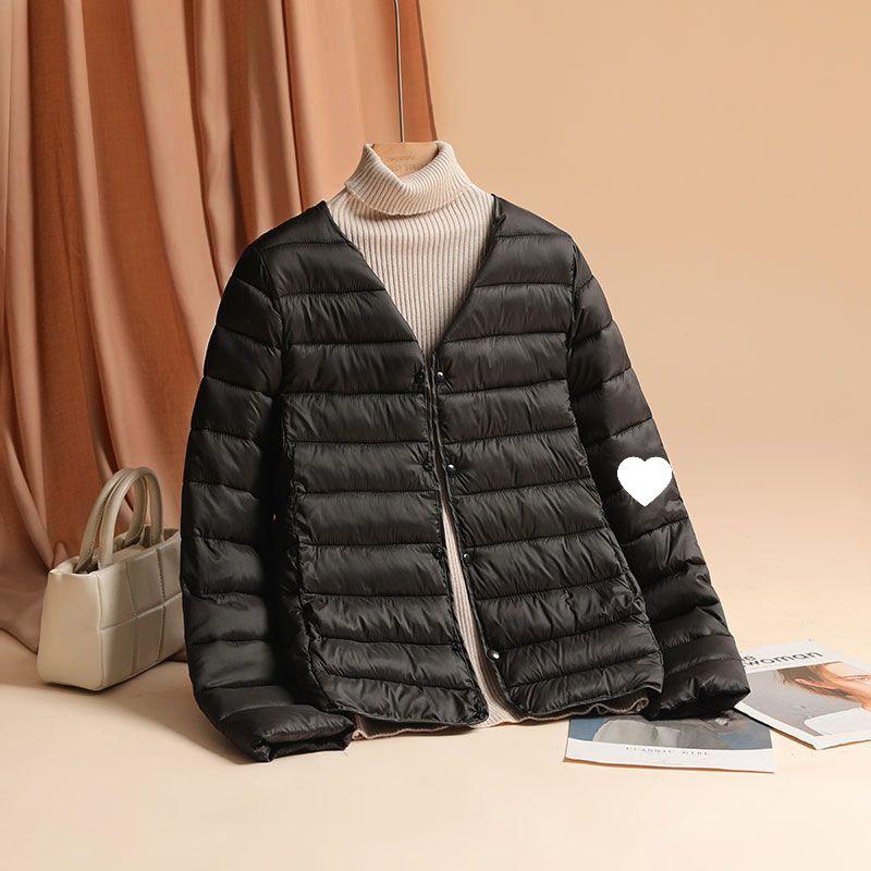 2025 Damen Herbst/Winter Leichte Daunen Baumwolljacke - Kurz, Warm, Koreanische Slim-Fit Mode