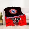 Bayern Munich Blanket Warmthful Decor Suitable for Office Bed Sofa Four Seasons Multipurpose Stylish Decor Ideal Gift For Birthday Valentine'S Day