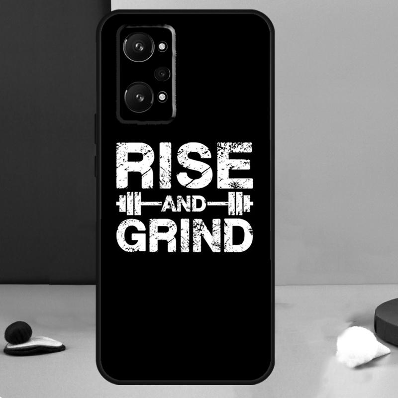 Bodybuilding Gym Fitness For Realme 14 13 Pro Plus 10 11 12 GT 5 6 6T GT7 Pro C61 C55 C53 C51 C21Y C25S C75 C67 Case