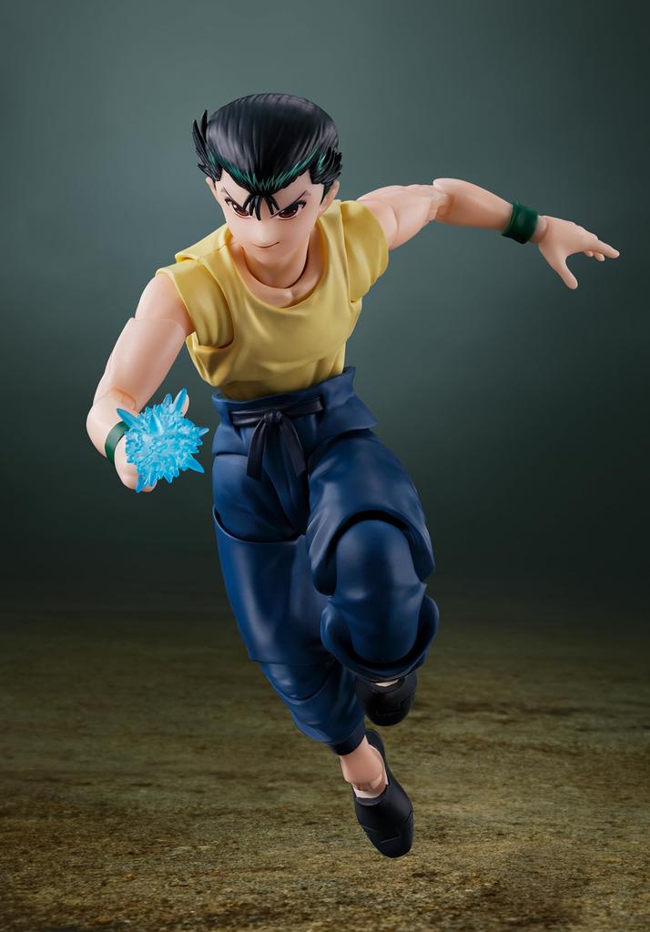 TAMASHII NATIONS Yu Yu Hakusho Yusuke Urameshi approximately 145mm painted movable figure S.H.Figuarts PVC&ABS