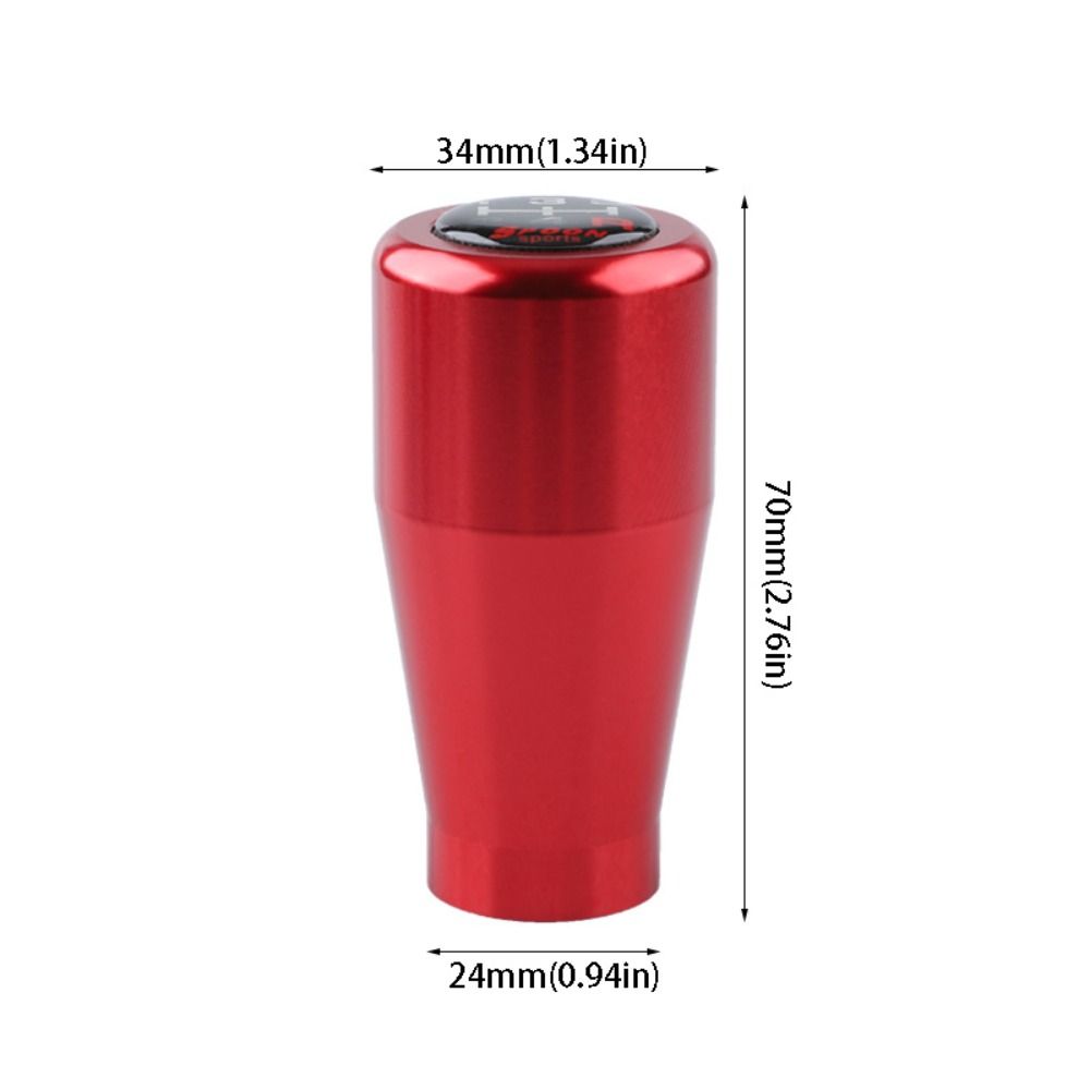 Aluminum Zinc Zinc Alloy Manual Gear Shifter Classic Style Automatic Gear Shift Knob  Racing Car