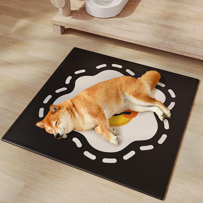 

Многоразовый коврик для кошек, собак, летние охлаждающие коврики, нескользящие коврики для отдыха и сна, обучающий коврик для домашних животных, многоцелевое использование, коврик для домашних животных Pattern