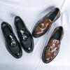 Fashion Men Tassel Loafers Mens Wedding Shoes Gentleman Man Shoes Slip-On Formal Classic Leather Shoes Tassel Mocassin Fashion Men Shoes