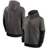 Mens Zip-Up Hooded Sweatshirt NFL Football Team Print Athletic Casual Wear