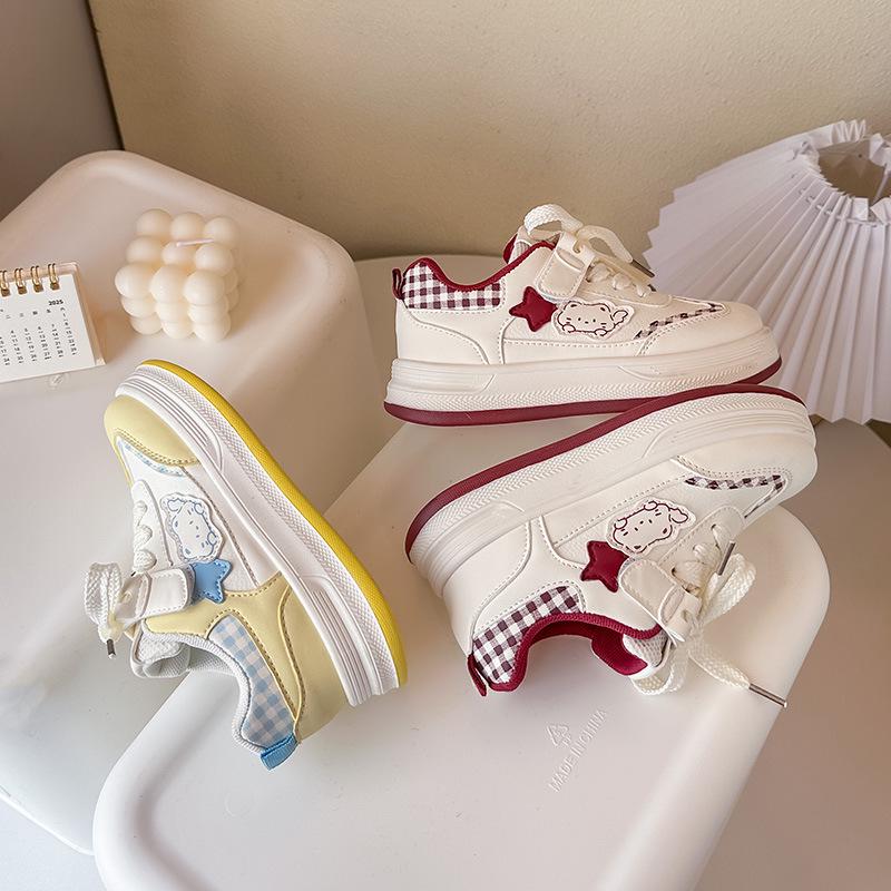 Korean Style Women's White Thick-Soled Shoes - 2026 Trendy Lightweight Sportswear