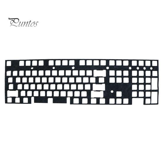 Cuscinetto in schiuma smorzante per tastiere silenziose, interruttori per tastiera, cuscinetto silenziatore per tastiera meccanica 60/84/87/96/104/660/980