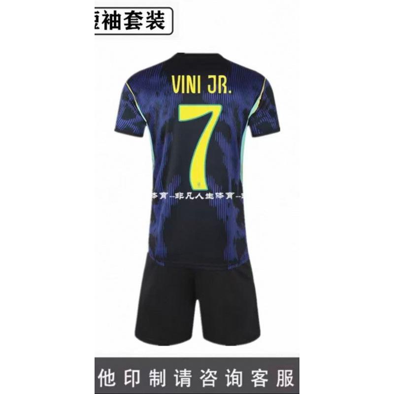2026 World Cup jersey Brazil national team jersey Neymar Vinicius children s adult suit football jersey 18