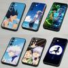 HunterS Killua-S Zoldyck Phone Case For Samsung S 25,24,23,22,30,21,10,9,Ultra,Plus,Lite,FE,4,5G Black Soft Case