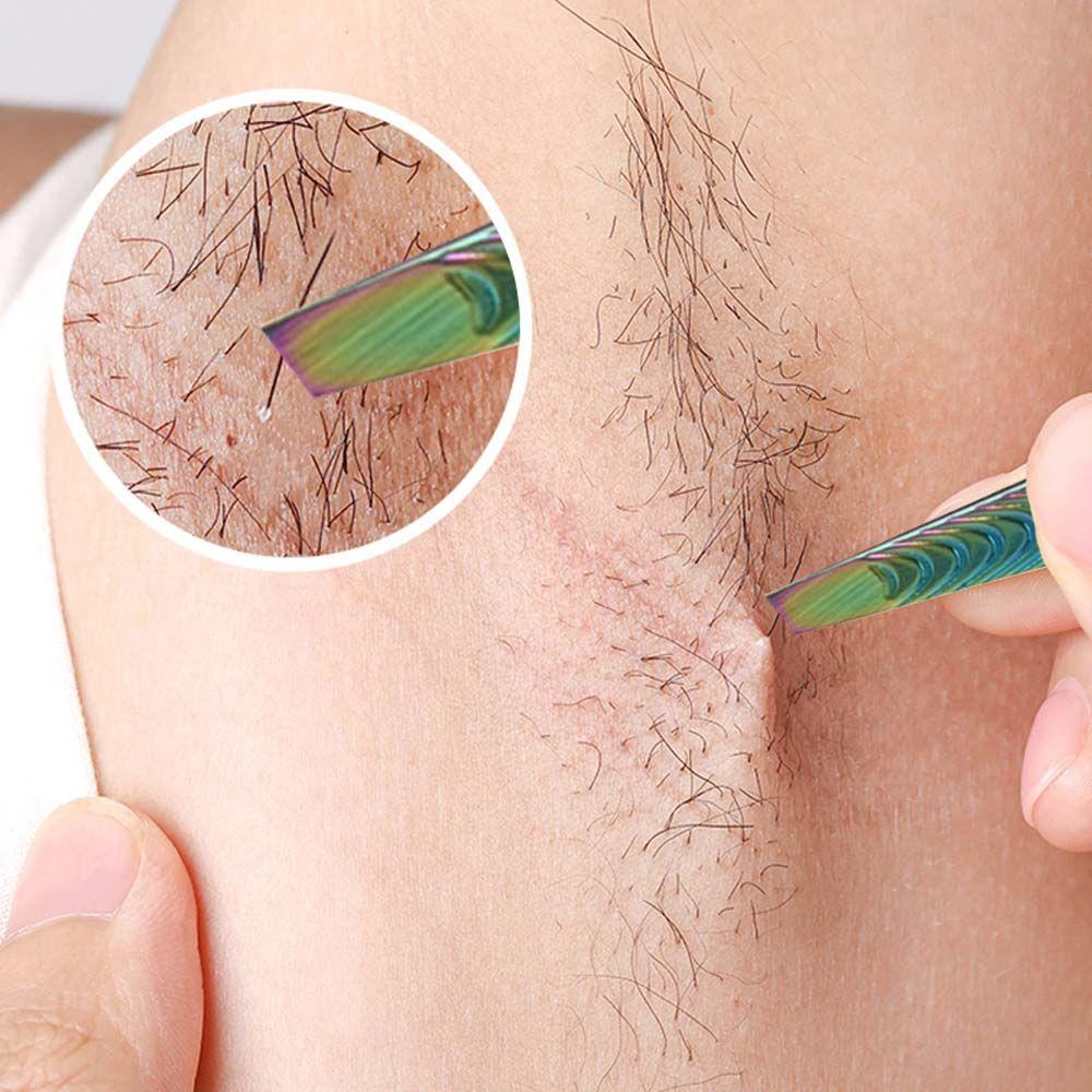 Makeup Tool Plucking Clip Eyelashes Tweezers Hair Removal Beard Plucker Eyebrow Trimming Tweezers