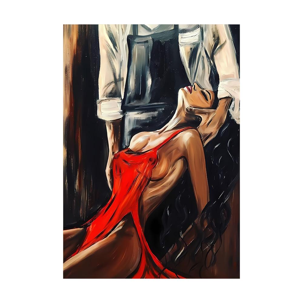 Akt Frau Leinwandmalerei Sexy Mädchen Körper Wandkunst Drucke Sinnliche Dame Kunstwerk Schlafzimmer Heimdekoration Wandbild Sammlung